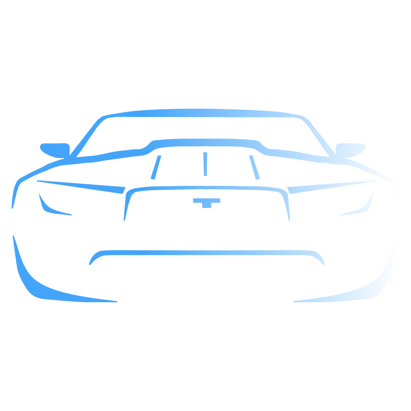 Car Front Gradient No background